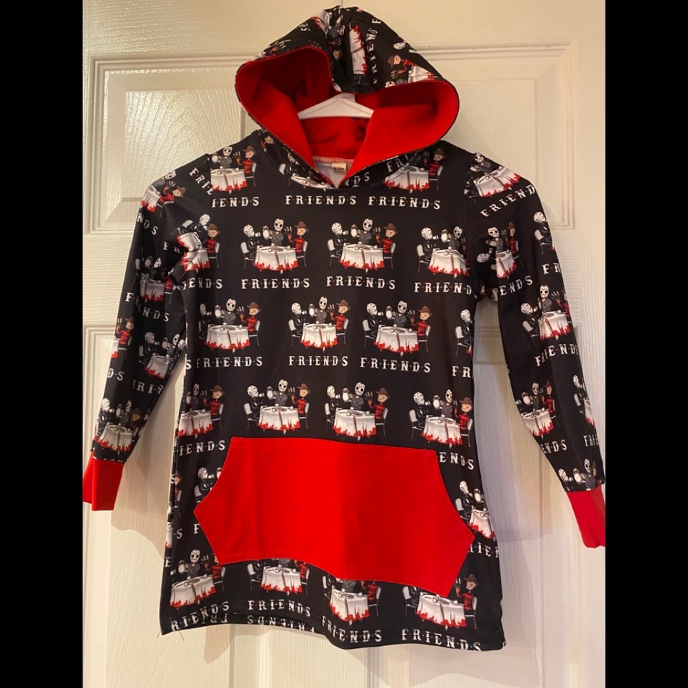Halloween friends horror hoodie